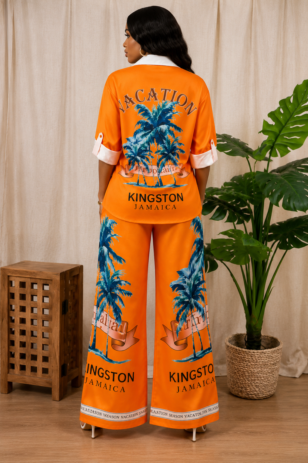 Kingston Palms Two-piece Set