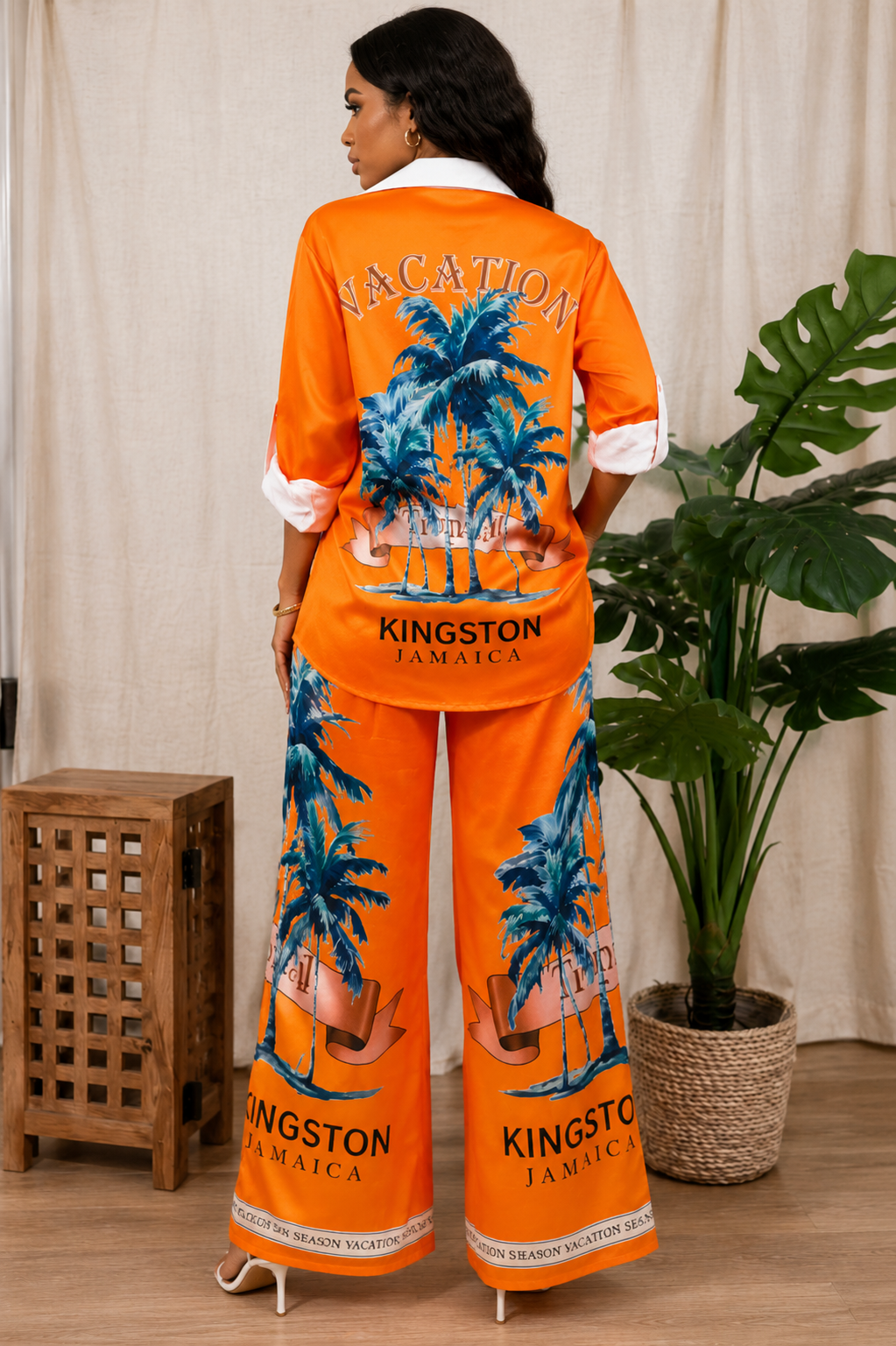 Kingston Palms Two-piece Set